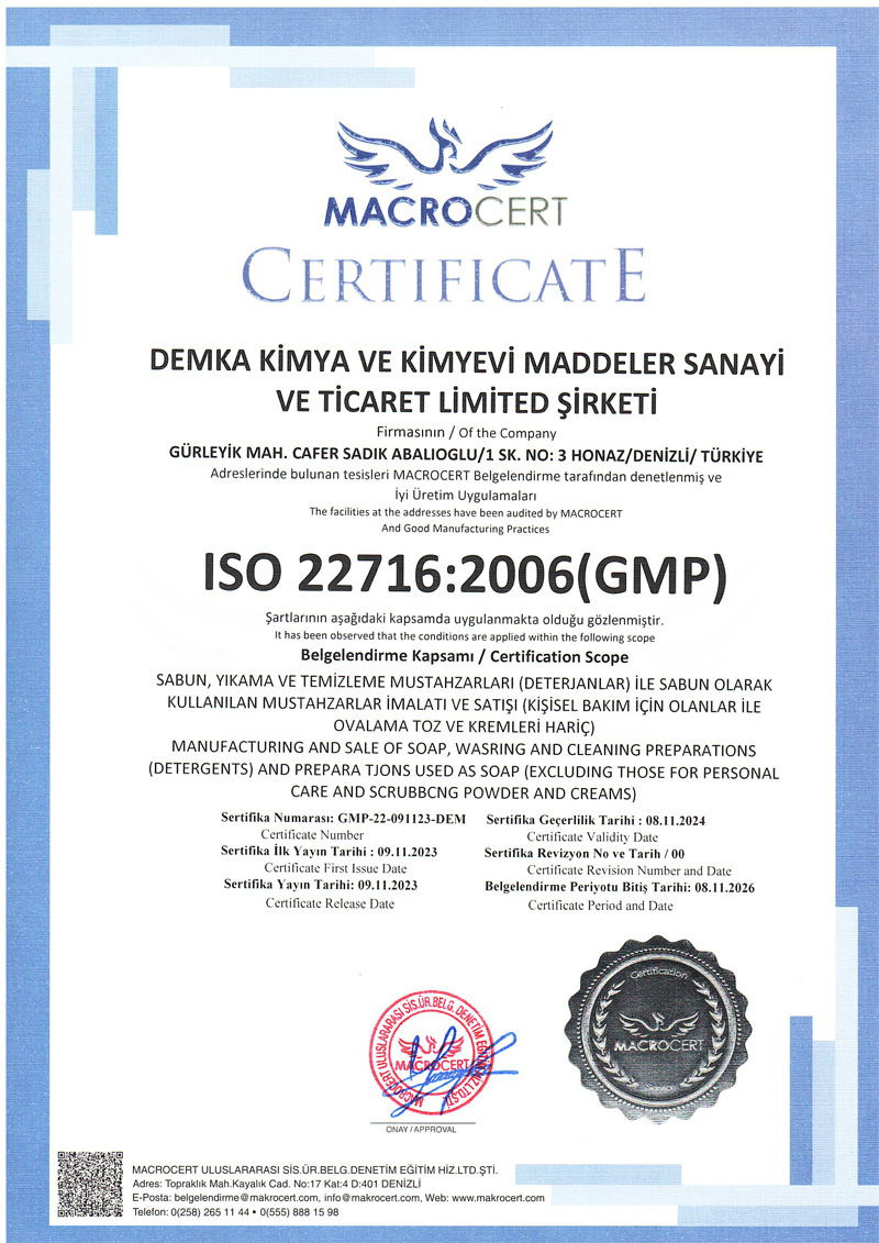 �Y� �RET�M UYGULAMALARI